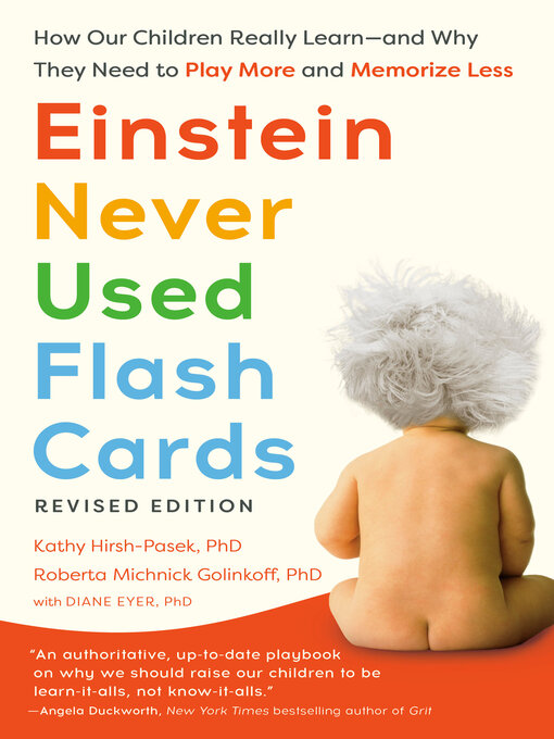 Title details for Einstein Never Used Flash Cards by Kathy Hirsh-Pasek, PhD - Available